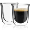 borosilicate glass heat resistant double wall glasses